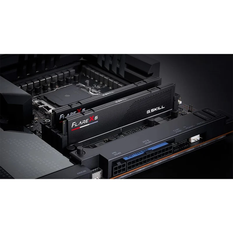 G.Skill Flare X5 64GB (32GBx2) DDR5 6000 MT/s CL36-36-36-96 1.35V Intel XMP / AMD EXPO Desktop Memory (Matte Black) (F5-6000J3636F32GX2-FX5)