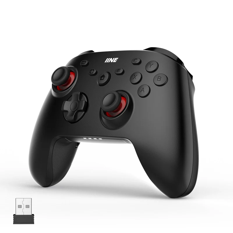 IINE Hypnos Wireless Controller for PC/ Nintendo Switch/ Phone (Black, White) (L1112, L1113)