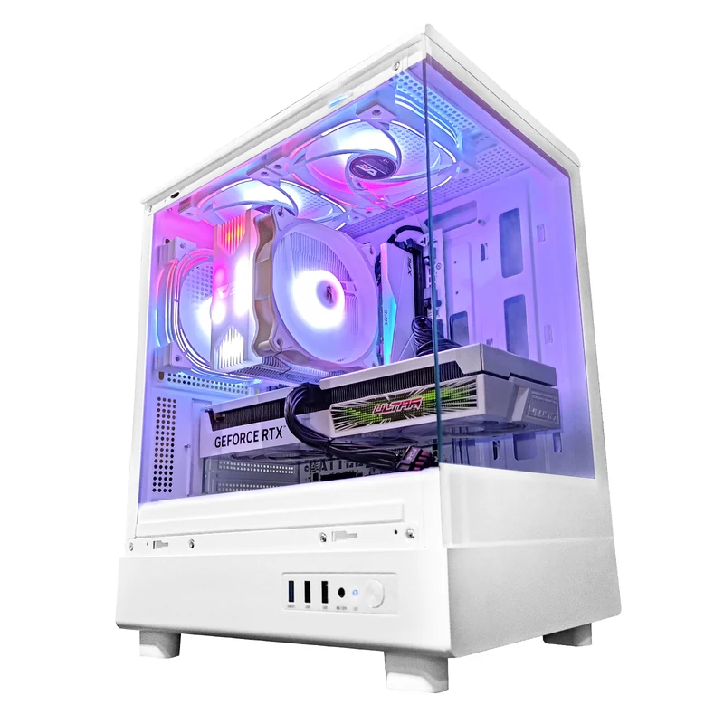 Alpha DB330M White Desktop Gaming PC | AMD Ryzen 5 5600 | 16GB RAM | 512GB SSD | RTX 4060 OC | Windows 11 Pro