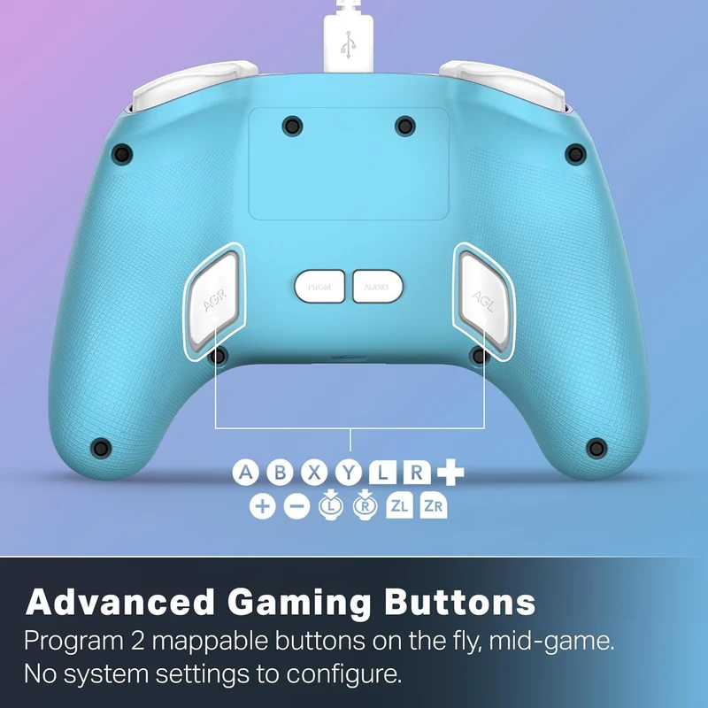 PowerA Advantage Wired Controller for Nintendo Switch 2 (Mushroom Kingdom) (NSGP0526-01)