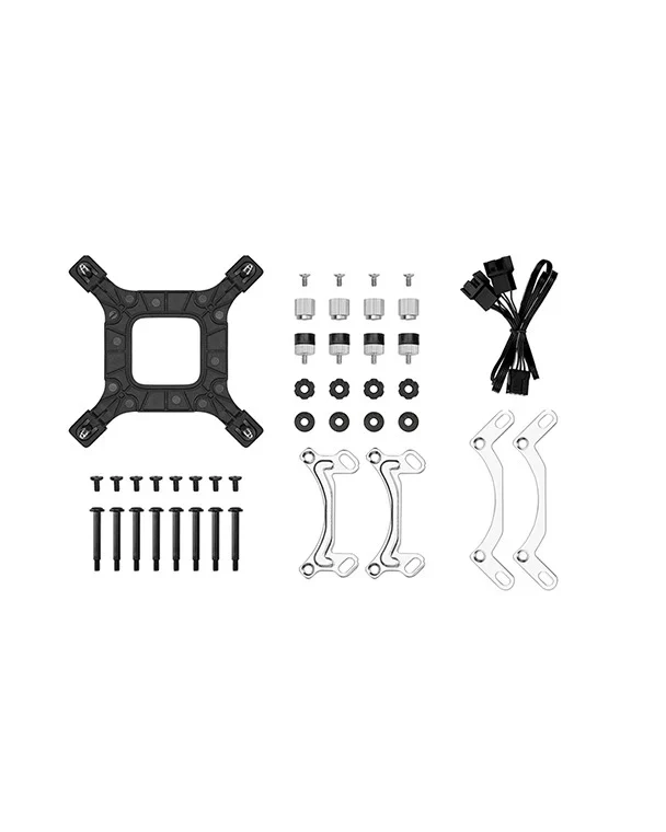 Deepcool LE240 V2 ARGB 240mm Liquid CPU Cooler (Black, White) (R-LE240-BKAMMC-G-2, R-LE240-WHAMMN-G-2)