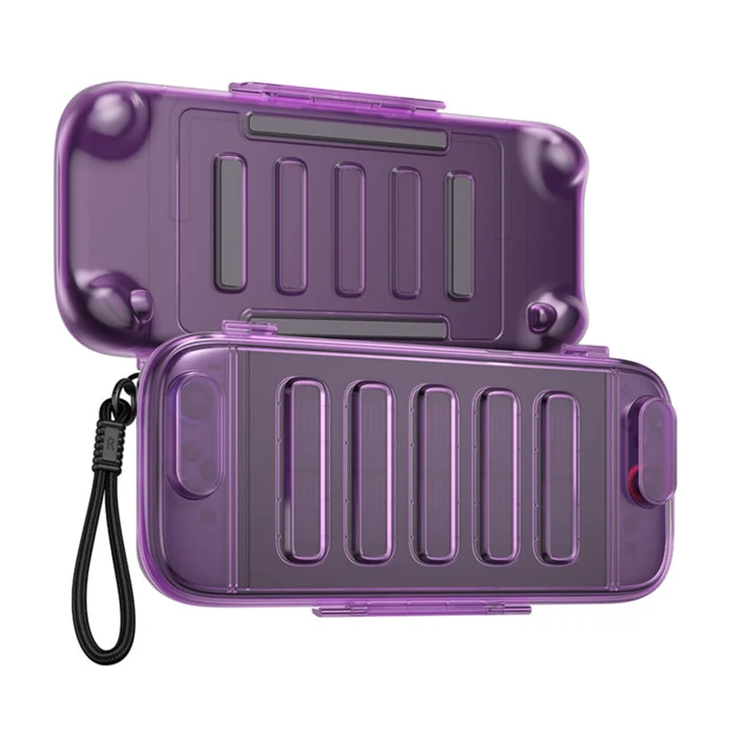 JSAUX Shock-Absorbent Storage Case for Nintendo Switch 2 (PC0116) (Black, Purple)