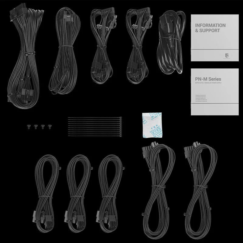 DeepCool GamerStorm PN1000M 1000W 80+ Gold Native ATX3.1 Modular Power Supply (R-PNA00M-FC0B-JGUS)