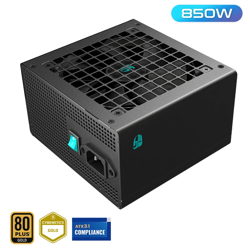 DeepCool GamerStorm PN850M 850W 80+ Gold Native ATX3.1 Modular Power Supply (R-PN850M-FC0B-JG-US)
