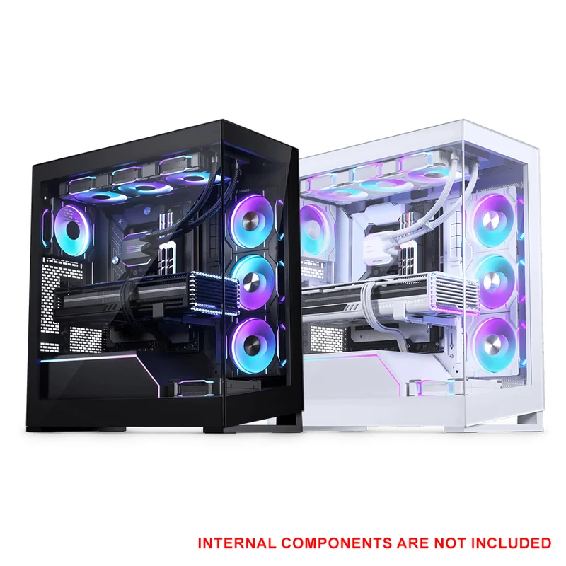 Phanteks NV5 MKII Tempered Glass DRGB Mid-Tower PC Case (Satin Black, Matte White)