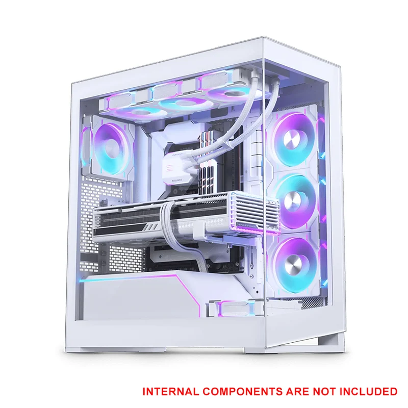 Phanteks NV5 MKII Tempered Glass DRGB Mid-Tower PC Case (Satin Black, Matte White)