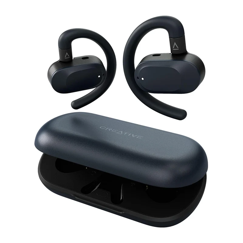 Creative Outlier Go Open-Ear Headphones with Adjustable Fit (Dark Blue)