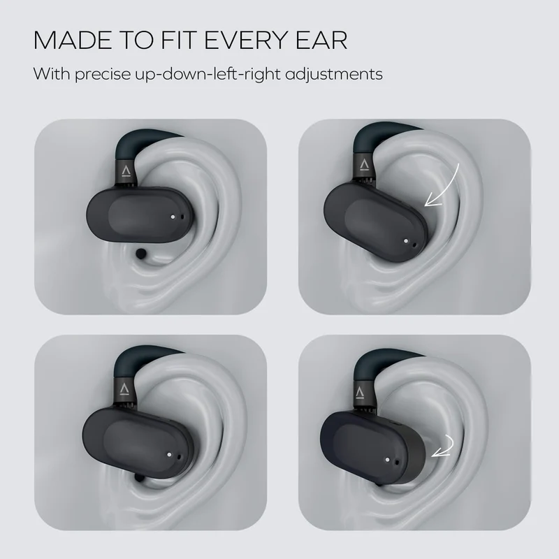 Creative Outlier Go Open-Ear Headphones with Adjustable Fit (Dark Blue)