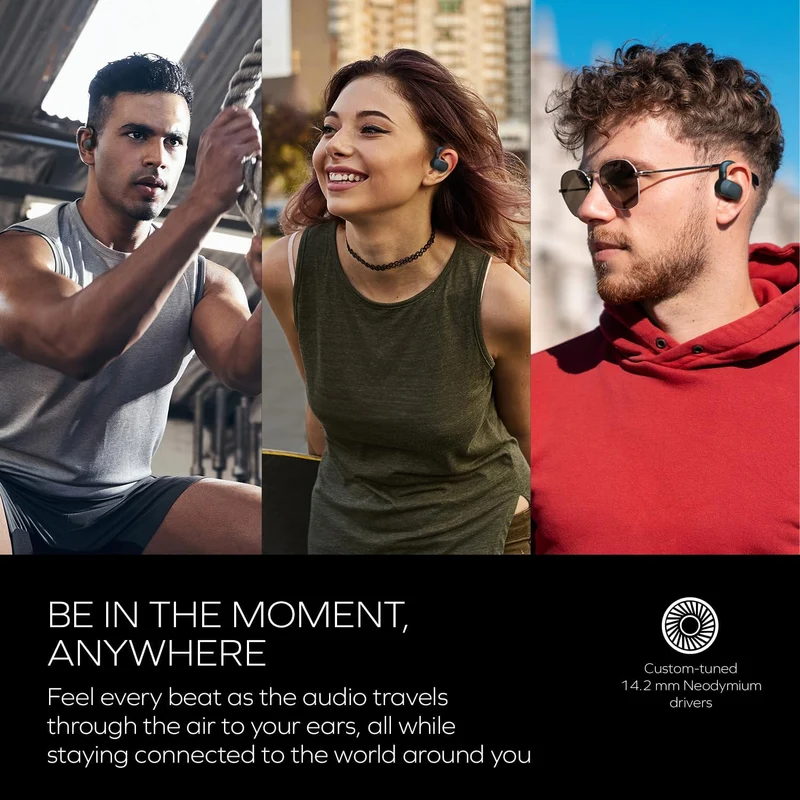 Creative Outlier Go Open-Ear Headphones with Adjustable Fit (Dark Blue)