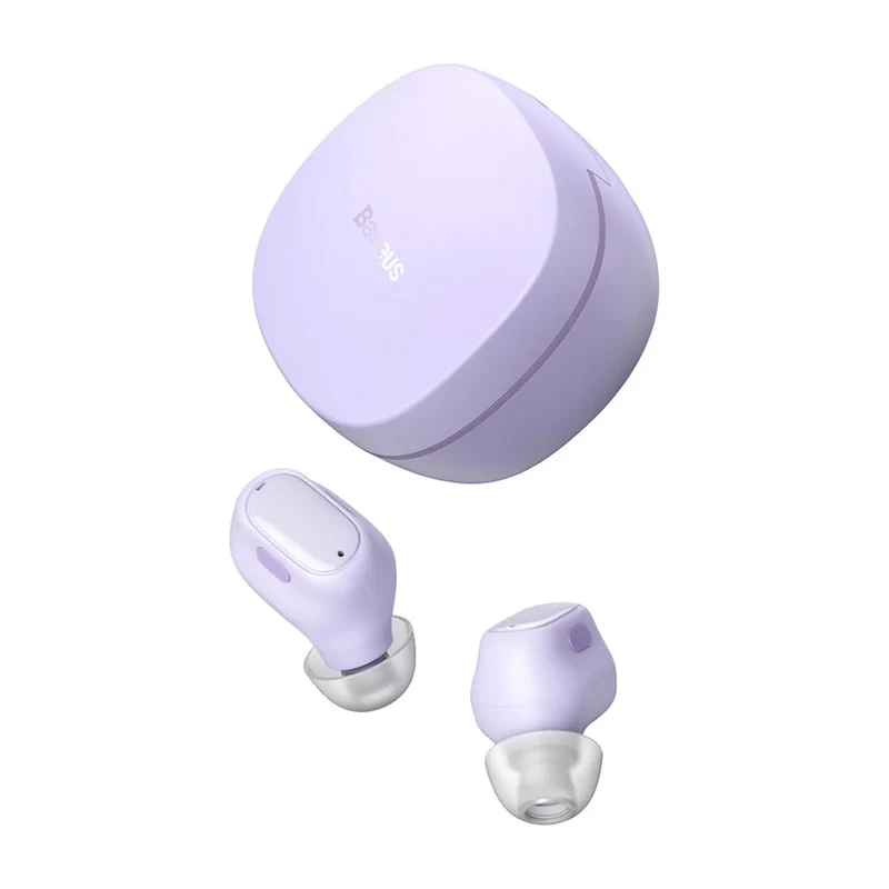 Baseus Bowie WM01 Mini In-ear True Wireless Earphone (Black, White, Purple, Green) (NGTW370001, NGTW370002, NGTW370005, NGTW370006)