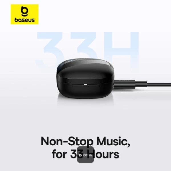 Baseus Bowie E20 True Wireless Earphone (Cluster Black, Stellar White) (A00069700113-00, A00069700223-00)