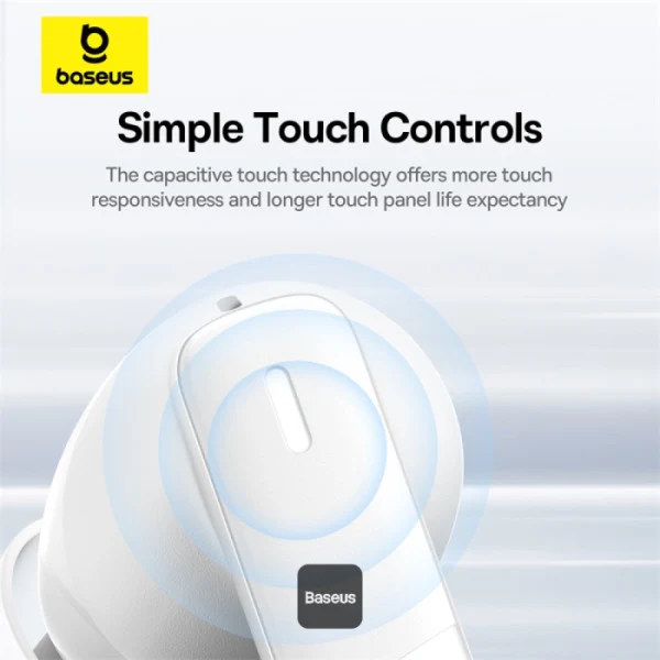 Baseus Bowie E20 True Wireless Earphone (Cluster Black, Stellar White) (A00069700113-00, A00069700223-00)