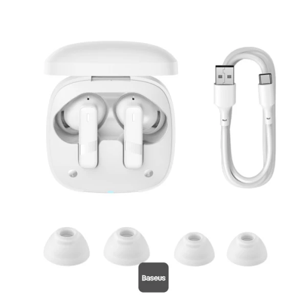 Baseus Bowie E20 True Wireless Earphone (Cluster Black, Stellar White) (A00069700113-00, A00069700223-00)