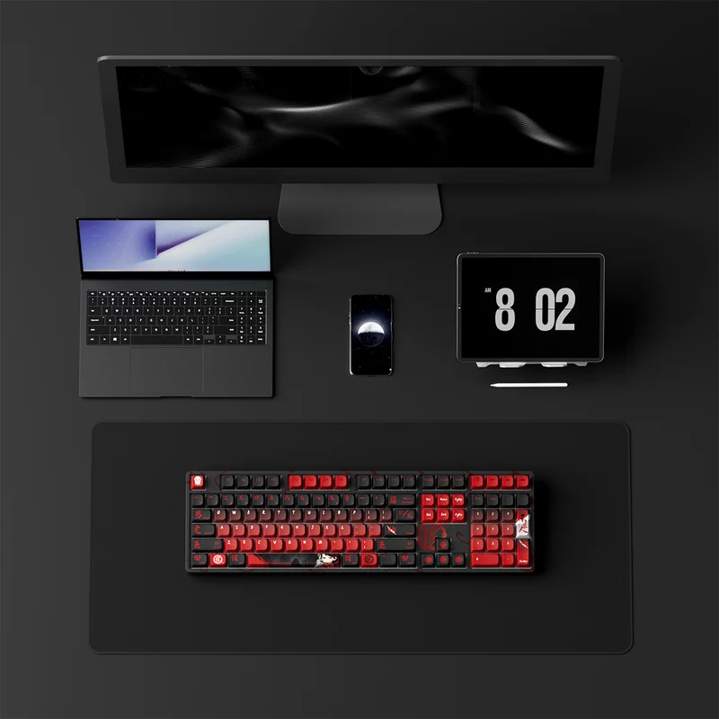 Akko The Degenerate 5108B Plus Multi-Mode RGB Hot-Swappable Mechanical Keyboard (Akko V3 Piano Pro Switch)