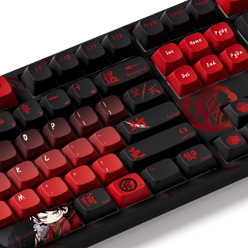 Akko The Degenerate 5108B Plus Multi-Mode RGB Hot-Swappable Mechanical Keyboard (Akko V3 Piano Pro Switch)