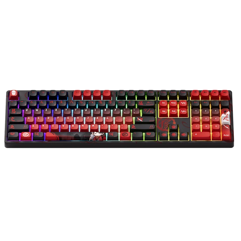 Akko The Degenerate 5108B Plus Multi-Mode RGB Hot-Swappable Mechanical Keyboard (Akko V3 Piano Pro Switch)