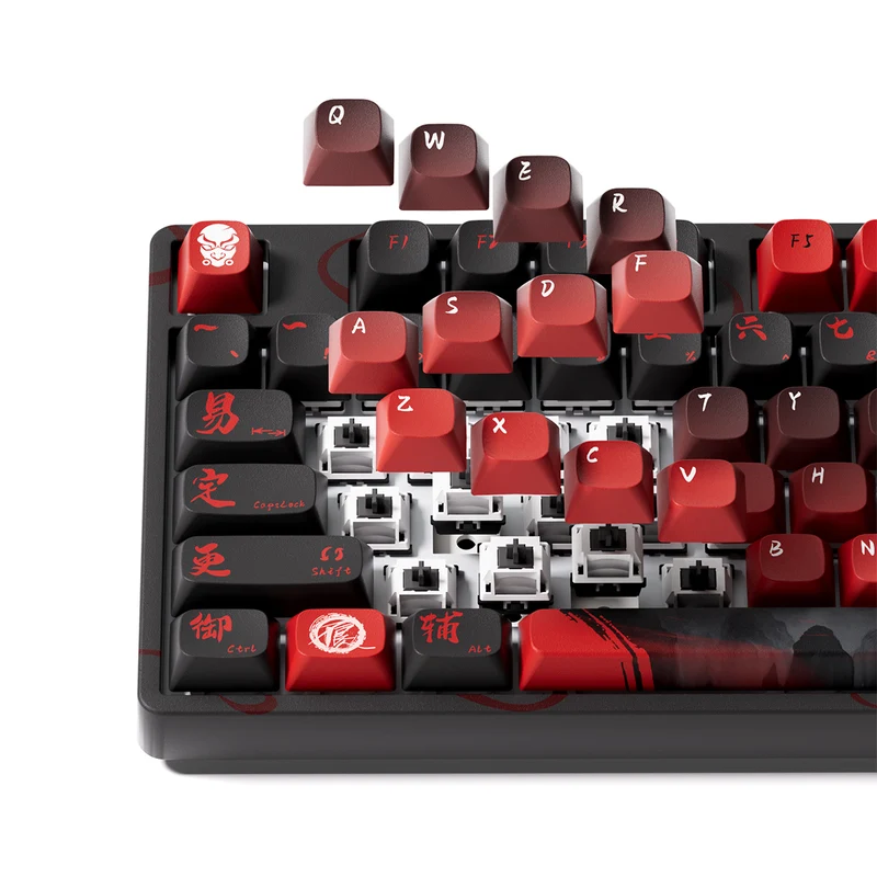 Akko The Degenerate 5108B Plus Multi-Mode RGB Hot-Swappable Mechanical Keyboard (Akko V3 Piano Pro Switch)
