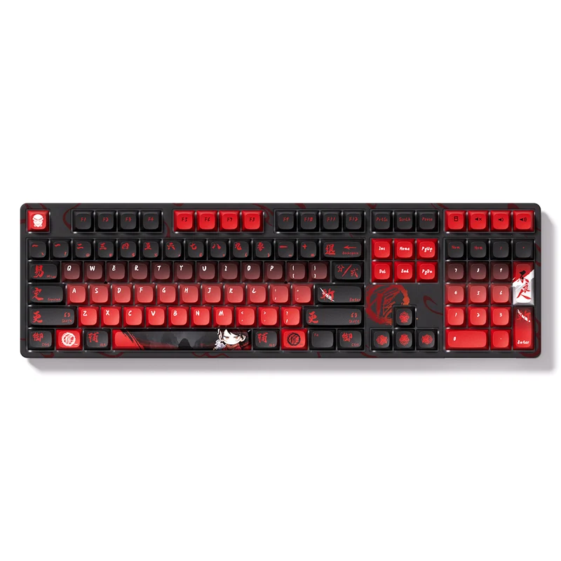 Akko The Degenerate 5108B Plus Multi-Mode RGB Hot-Swappable Mechanical Keyboard (Akko V3 Piano Pro Switch)
