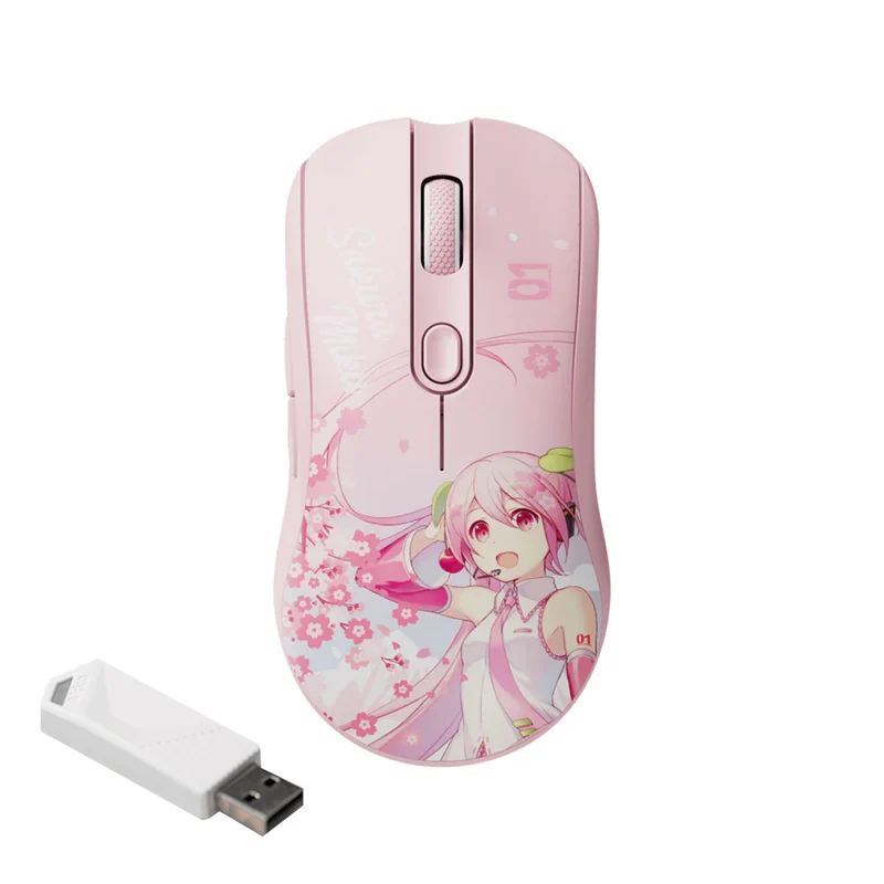 Akko AG ONE 3950 Sakura Miku 8K Wireless Tri-mode Gaming Mouse