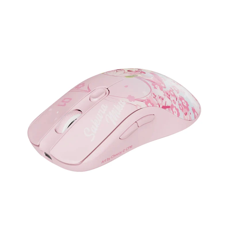 Akko AG ONE 3950 Sakura Miku 8K Wireless Tri-mode Gaming Mouse