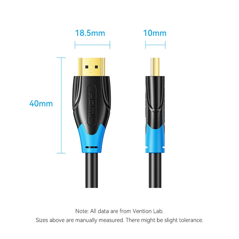 Vention HDMI Cable - (1.5M, 2M, 3M, 20M) (AACBG, AACBH, AACBI, AACBQ)