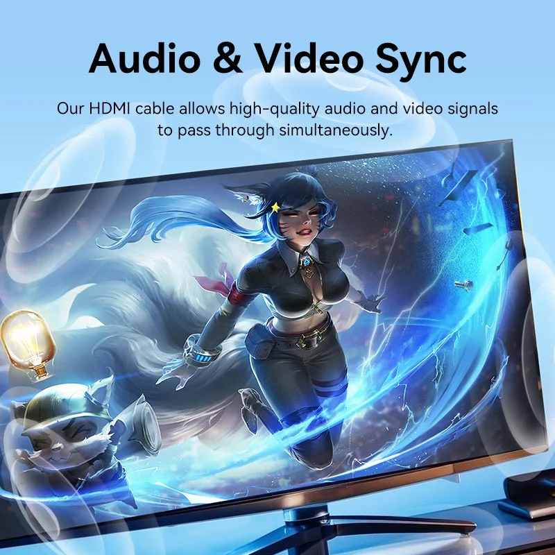 Vention HDMI Cable - (1.5M, 2M, 3M, 20M) (AACBG, AACBH, AACBI, AACBQ)