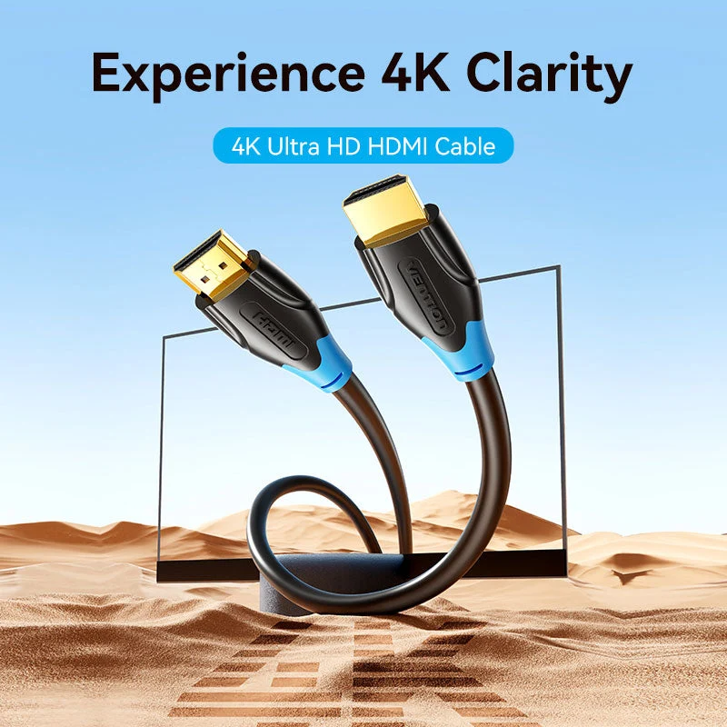 Vention HDMI Cable - (1.5M, 2M, 3M, 20M) (AACBG, AACBH, AACBI, AACBQ)