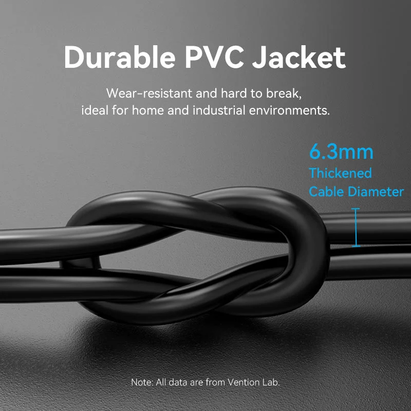 Vention Cat8 SFTP Ethernet Patch Cable - (1.5M, 3M, 5M, 10M, 15M) (IKABG, IKABI, IKABJ, IKABL, IKABN)