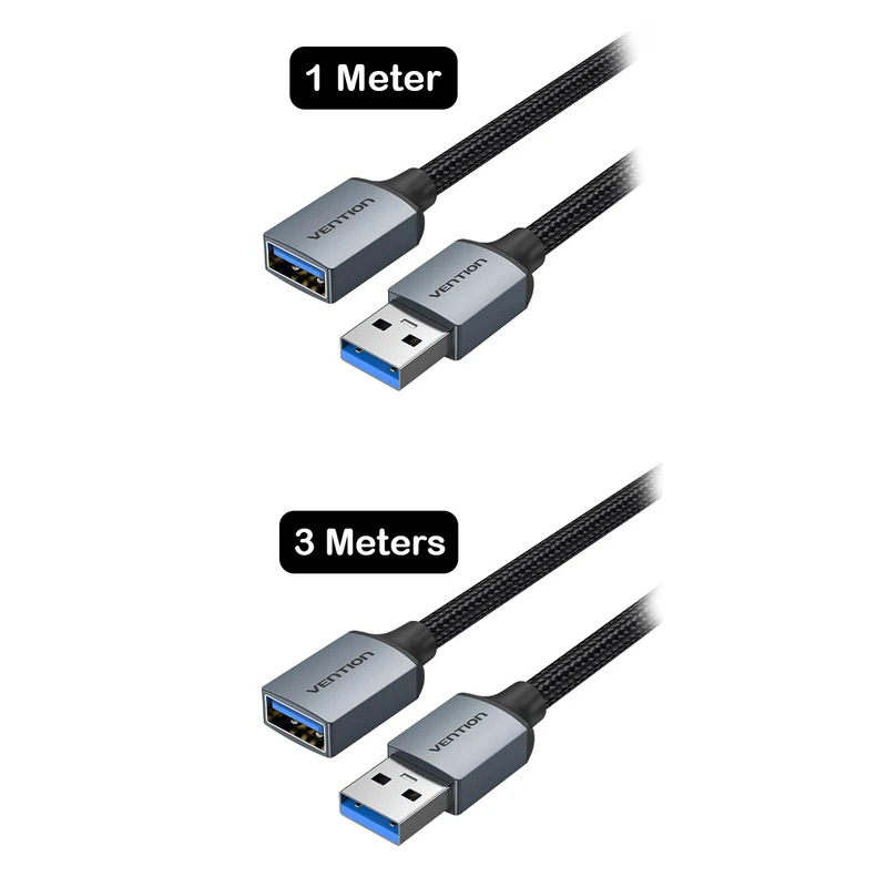 Vention USB 3.0 Extension Cable - (1M, 3M) (CBLHF, CBLHI)