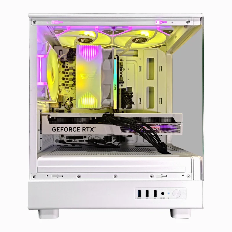 Alpha DB330M White Desktop Gaming PC | AMD Ryzen 5 5500 | 16GB RAM | 512GB SSD | RTX 4060 OC | Windows 11 Pro