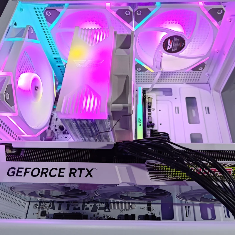 Alpha DB330M White Desktop Gaming PC | AMD Ryzen 5 5500 | 16GB RAM | 512GB SSD | RTX 4060 OC | Windows 11 Pro