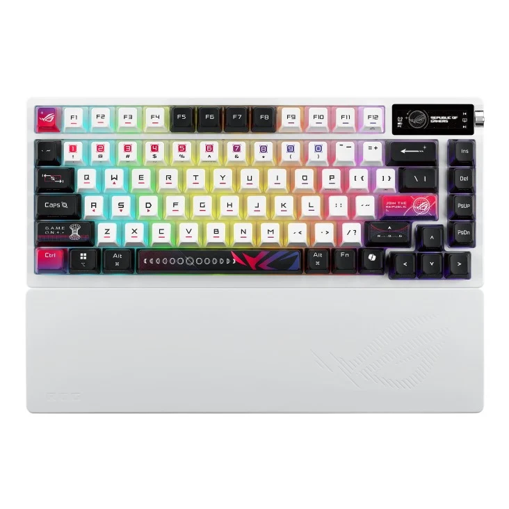 Asus ROG M704 AZOTH X 75% Wireless Mechanical Gaming Keyboard (White) (ROG NX Snow Switch V2)