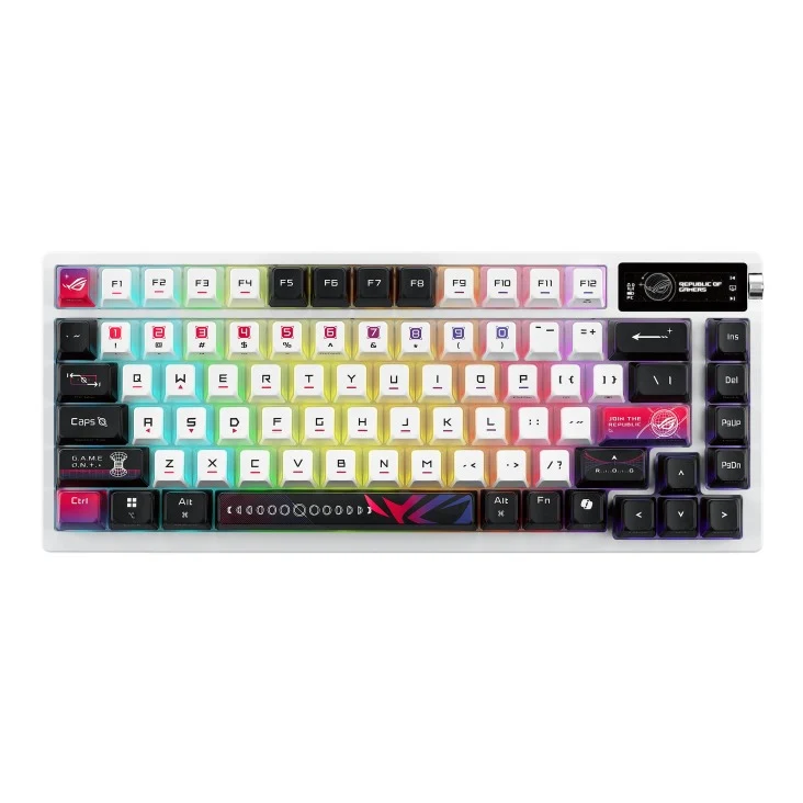 Asus ROG M704 AZOTH X 75% Wireless Mechanical Gaming Keyboard (White) (ROG NX Snow Switch V2)