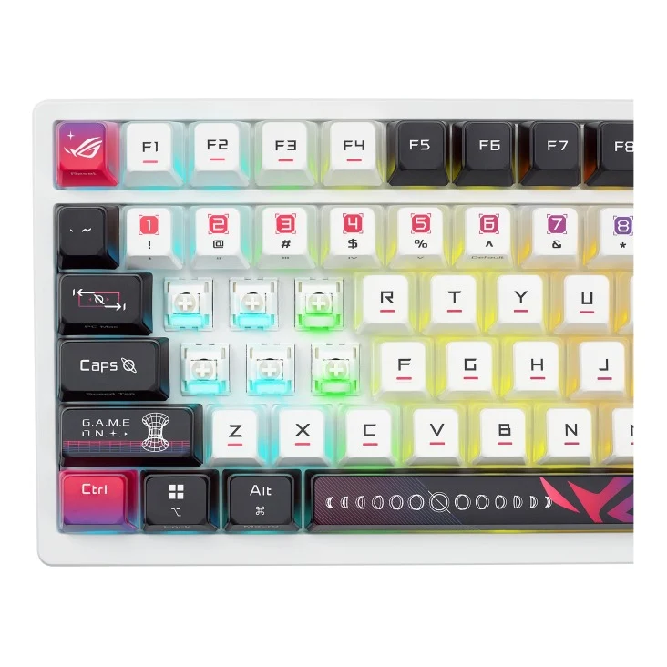 Asus ROG M704 AZOTH X 75% Wireless Mechanical Gaming Keyboard (White) (ROG NX Snow Switch V2)