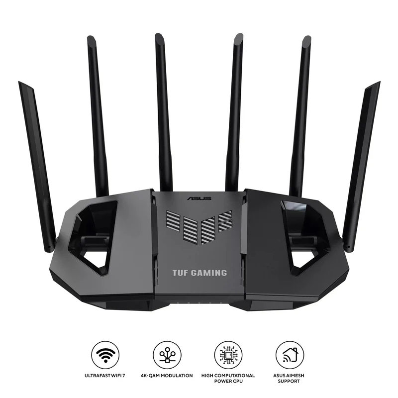 ASUS TUF Gaming BE6500 Dual Band WiFi 7 Gaming Router