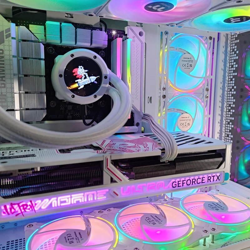 Ultra CH690 White Desktop Gaming PC | Intel i9 14900K | 64GB RAM | 2TB SSD | RTX 5080 | Windows 11 Pro