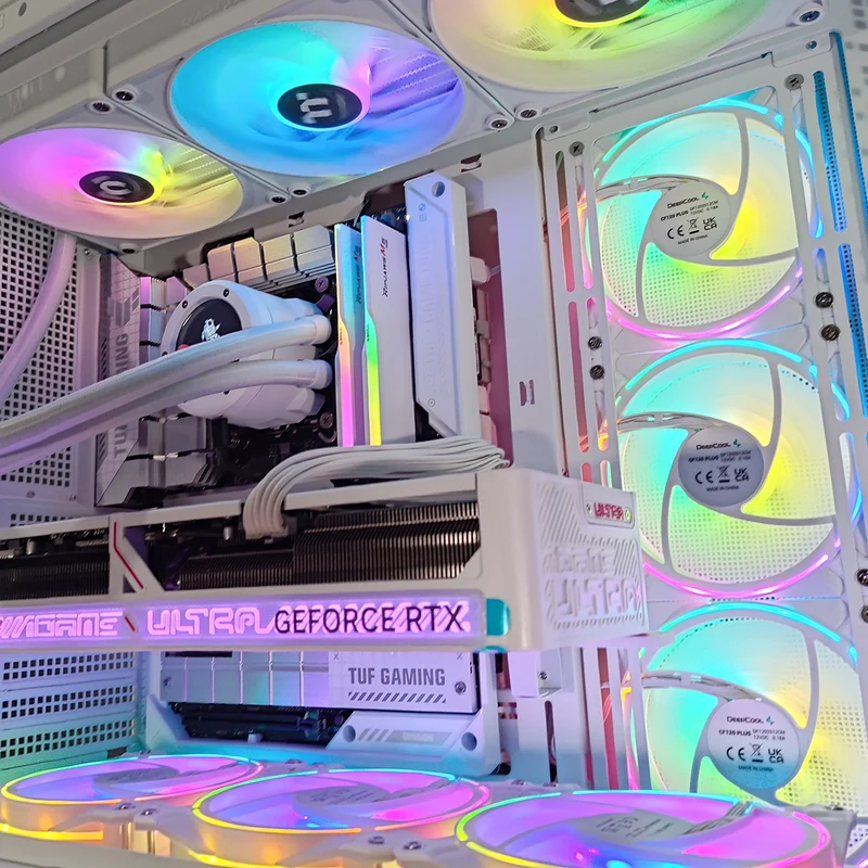 Ultra CH690 White Desktop Gaming PC | Intel i9 14900K | 64GB RAM | 2TB SSD | RTX 5080 | Windows 11 Pro