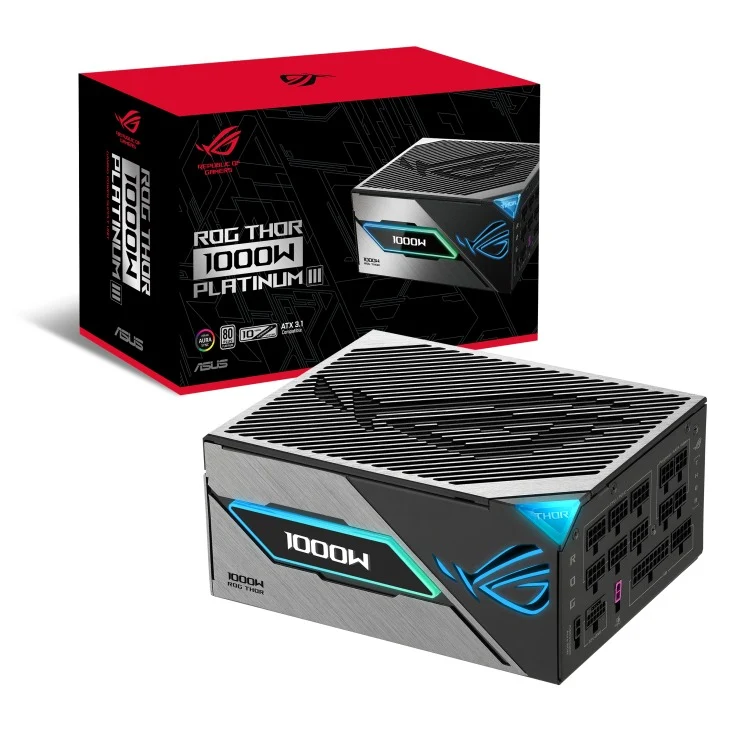 ASUS ROG Thor 1000W Platinum III Gaming Power Supply