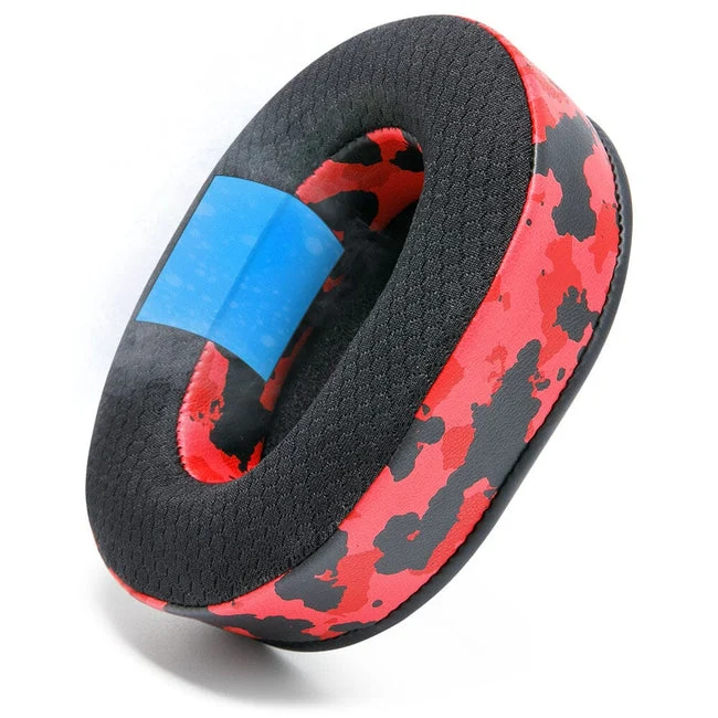Wicked Cushions WC FreeZe Hybrid - Replacement Ear Pads Razer Blackshark V2 Pro (Black, Geo Grey, Red Camo, 90s Black) (BKSHARKFR-B, BKSHARKFR-GG, BKSHARKFR-RC, BKSHARKFR-90B)