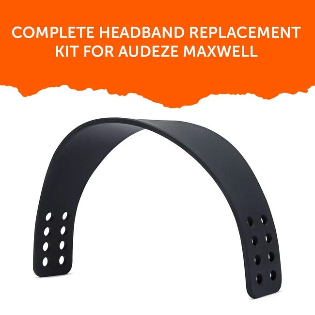 Wicked Cushions WC Silicone HeadbandZ for Audeze Maxwell (Black, 90s Black, Geo Grey, Red Camo, 90s White, Speed Racer) (HB-SI-MAXWELL-B, HB-SI-MAXWELL-90B, HB-SI-MAXWELL-GG, HB-SI-MAXWELL-RC, HB-SI-MAXWELL-90W, HB-SI-MAXWELL-SR)