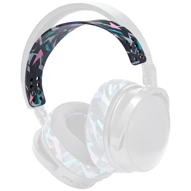 Wicked Cushions WC Silicone HeadbandZ for Audeze Maxwell (Black, 90s Black, Geo Grey, Red Camo, 90s White, Speed Racer) (HB-SI-MAXWELL-B, HB-SI-MAXWELL-90B, HB-SI-MAXWELL-GG, HB-SI-MAXWELL-RC, HB-SI-MAXWELL-90W, HB-SI-MAXWELL-SR)