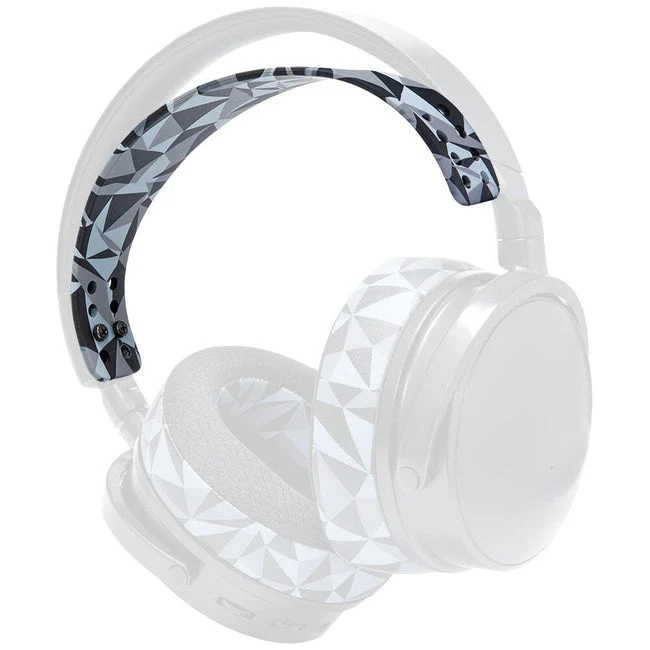 Wicked Cushions WC Silicone HeadbandZ for Audeze Maxwell (Black, 90s Black, Geo Grey, Red Camo, 90s White, Speed Racer) (HB-SI-MAXWELL-B, HB-SI-MAXWELL-90B, HB-SI-MAXWELL-GG, HB-SI-MAXWELL-RC, HB-SI-MAXWELL-90W, HB-SI-MAXWELL-SR)