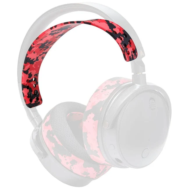 Wicked Cushions WC Silicone HeadbandZ for Audeze Maxwell (Black, 90s Black, Geo Grey, Red Camo, 90s White, Speed Racer) (HB-SI-MAXWELL-B, HB-SI-MAXWELL-90B, HB-SI-MAXWELL-GG, HB-SI-MAXWELL-RC, HB-SI-MAXWELL-90W, HB-SI-MAXWELL-SR)