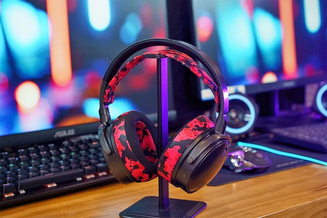 Wicked Cushions WC Silicone HeadbandZ for Audeze Maxwell (Black, 90s Black, Geo Grey, Red Camo, 90s White, Speed Racer) (HB-SI-MAXWELL-B, HB-SI-MAXWELL-90B, HB-SI-MAXWELL-GG, HB-SI-MAXWELL-RC, HB-SI-MAXWELL-90W, HB-SI-MAXWELL-SR)