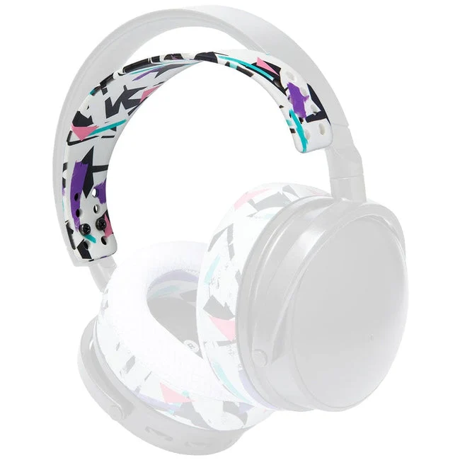 Wicked Cushions WC Silicone HeadbandZ for Audeze Maxwell (Black, 90s Black, Geo Grey, Red Camo, 90s White, Speed Racer) (HB-SI-MAXWELL-B, HB-SI-MAXWELL-90B, HB-SI-MAXWELL-GG, HB-SI-MAXWELL-RC, HB-SI-MAXWELL-90W, HB-SI-MAXWELL-SR)