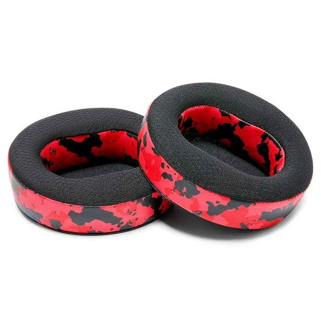 Wicked Cushions Audeze Maxwell Earpads - WC FreeZe Cooling Gel (Black, 90s Black, Geo Grey, Red Camo, 90s White, Speed Racer) (MAXWELLFR-B, MAXWELLFR-90B, MAXWELLFR-GG, MAXWELLFR-RC, MAXWELLFR-90W, MAXWELLFR-SR)