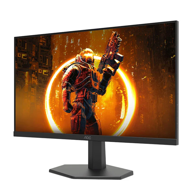 AOC 24G11ZE/71 23.8" FHD (1920x1080) 240Hz 0.3ms (MPRT) / 1ms (GtG) Fast IPS Adaptive Sync Gaming Monitor (Black & Red)