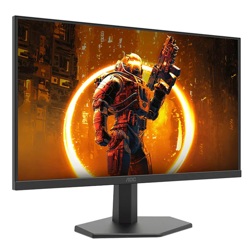 AOC 24G11ZE/71 23.8" FHD (1920x1080) 240Hz 0.3ms (MPRT) / 1ms (GtG) Fast IPS Adaptive Sync Gaming Monitor (Black & Red)