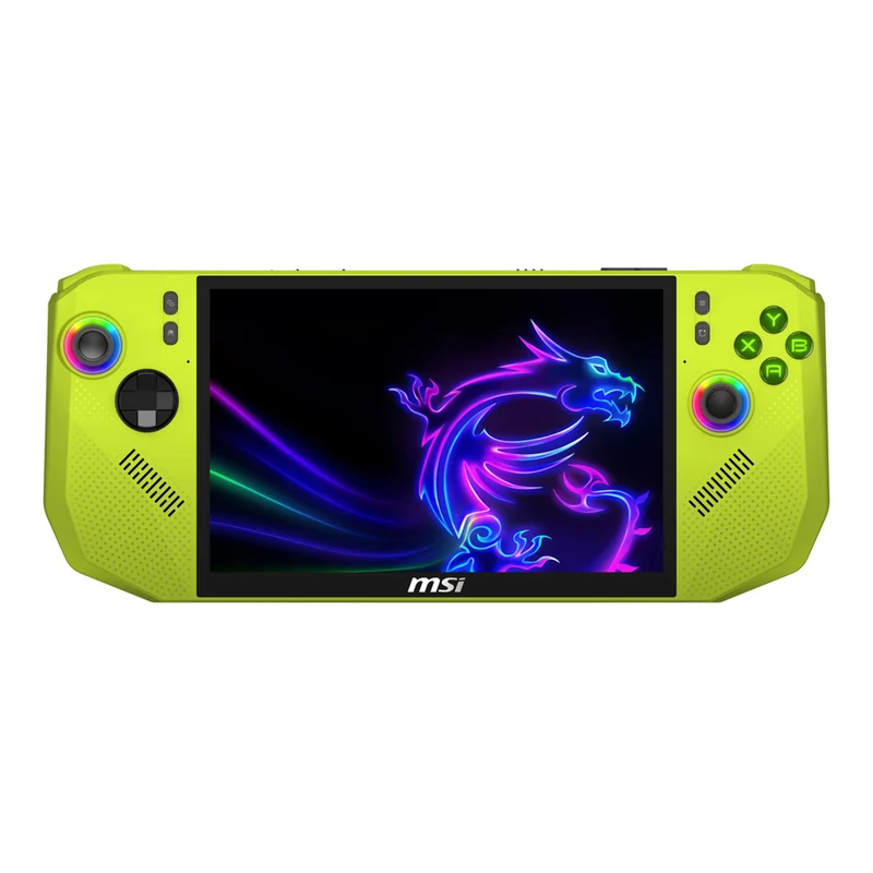 MSI Claw A8 BZ2EM-023PH Handheld Gaming (Neon Green) | 8" FHD+ (1920x1200) 120Hz Touchscreen | Ryzen Z2 Extreme | 24GB RAM | 1TB SSD | AMD Radeon Graphics | Windows 11 Home