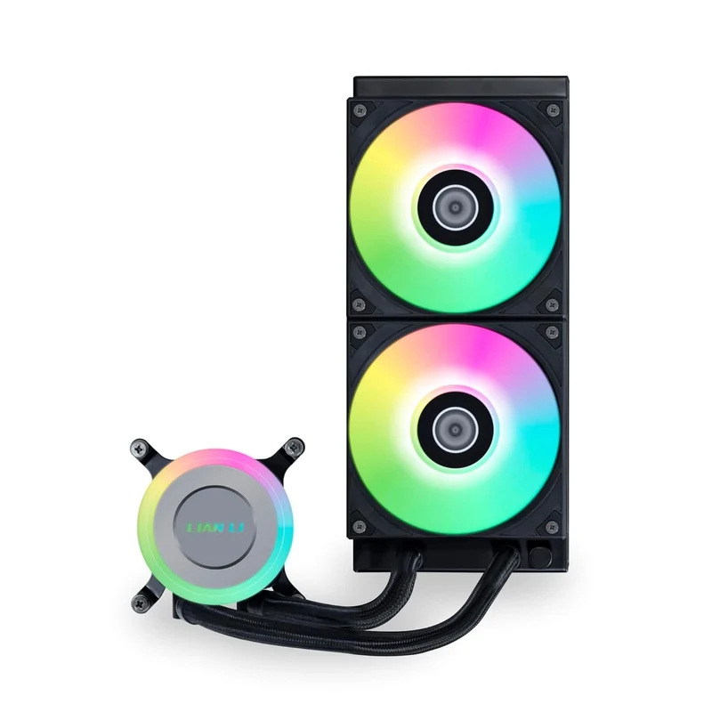 Lian Li Galahad II Lite 240mm RGB Fans Closed Loop AIO CPU Cooler (Black) (GA2L24RB)